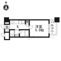 エスト茨木の物件間取画像